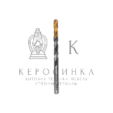 Сверло спиральное по металлу Denzel 7,0 x 109мм, Р6М5, Golden Tip, многогранная заточка