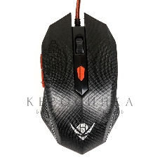 Мышь проводная Dialog Nakatomi MOG-08U черный, 2400 dpi, USB, кнопки - 6