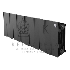 Радиатор биметаллический Royal Thermo PianoForte 200 черный - 12 секц.