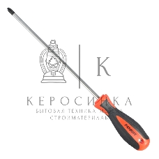 Отвертка Patriot PH2x200, CR-V, магнитная, двухкомпонентная рукоятка