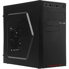 Компьютер Amur Нарвал B7I21 MT i3 12100 (3.3) 16Gb SSD 512Gb UHDG 730 FreeDOS 2.5xGbitEth 400W мышь клавиатура черный (RUS) (2147008)