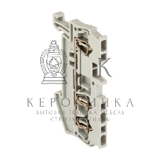 Колодка клеммная JXB-ST-1.5 17.5А 3 вывода пружинная сер. PROxima EKF plc-jxb-st-1.5-3