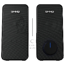 Акустическая система Oklick/Оклик GMNG OK-175 2.0 черный 10Вт