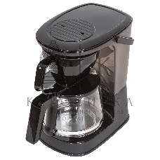 Кофеварка капельная SUPRA CMS-1240 черный, исп. кофе - молотый, 1.25 л, 750 Вт.