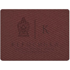 Коврик для мыши Buro коричневый, ткань, 230х180х3мм