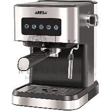 Кофеварка рожковая ARESA AR-1612 черный, исп. кофе - молотый, 1,5 л, 1100 Вт, 15 бар