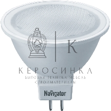 Лампа светодиодная Navigator NLL-MR16-3-230-4K-GU5.3 3Вт 4000К белый GU5.3 230лм 220-240В