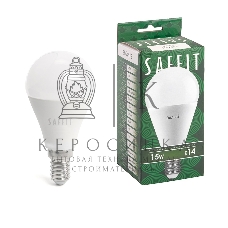 Лампа светодиодная SAFFIT SBC3715 LED 15Вт Е14 белый матовый шар