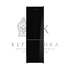 Холодильник Kuppersberg RFCN 2013 BG черное стекло двухкамерный 240/95л морозилка снизу, No Frost