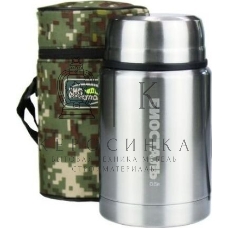 Термос BIOSTAL NTS-500B ОХОТА ш/г, суповой с ложкой, с термочехлом