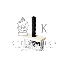 Кисть макловица Rexant 180x80 мм искусственная щетина, деревянный корпус