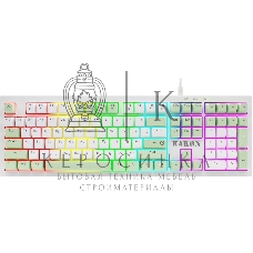 Клавиатура Defender Karon GK-129 проводная, USB Type-A, белый/зеленый