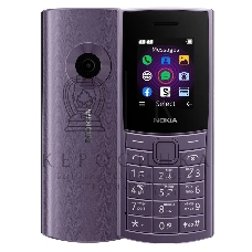 Мобильный телефон Nokia 110 4G TA-1543 DS EAC 48Mb фиолетовый