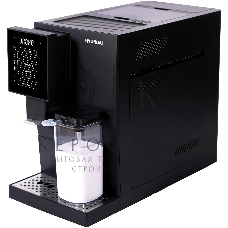 Кофемашина автоматическая Hyundai HAM-5405 черный, исп. кофе - зерновой, 1.1 л, 1350 Вт, 20 Бар