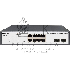 Коммутатор Origo OS2410P/120W OS2410P/120W/A1A 8x1 Гбит/с 2SFP 8PoE 120W настраиваемый
