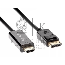 Кабель-переходник DisplayPort M-> HDMI M 1.8m Telecom [TA494)