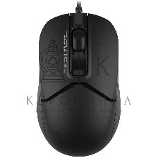 Мышь проводная A4Tech Fstyler FM12T черный, 1200 dpi, USB, кнопки - 3