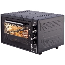 Мини-печь Kraft KF-MO3801BL, черный, 38 л.