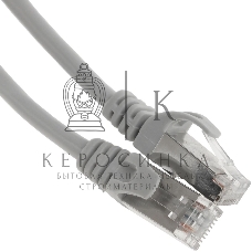 Патч-корд Premier PP6-2M 10000Gbит/с FTP 4 пары cat.6 CCA molded 2м серый RJ-45 (m)-RJ-45 (m)