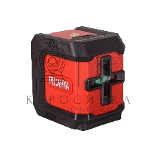 Уровень лазер. Ресанта ПЛ-2ШК Green 2кл.лаз. 550нм цв.луч. зеленый 2луч. (61/10/536)