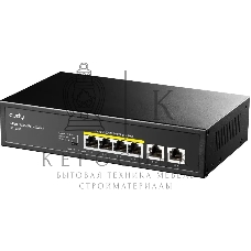Коммутатор Cudy GS1006P (L2) 6x1 Гбит/с 6PoE+ неуправляемый