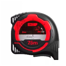 Измерительный и разметочный инструмент Deli Рулетка Deli DL377528 7,5мx28мм, метрическая