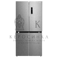 Холодильник Korting KNFM 84177 X нержавеющая сталь трехкамерный 305/169л морозилка снизу, No Frost