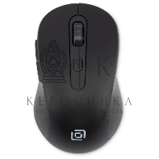 Мышь беспроводная Oklick 677MW черный, 1600 dpi, радиоканал, USB, кнопки - 6