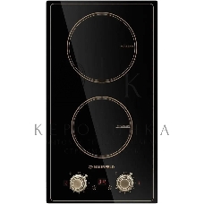 Индукционная варочная панель Maunfeld CVI292MBKBR, конфорок: 2 шт., стеклокерамика, независимая, черный