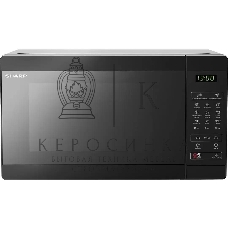 Микроволновая печь Sharp R-6800RK черный, 20 л, 800 Вт, переключатели - сенсор