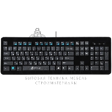 Клавиатура Oklick 870S беспроводная, радиоканал, чёрный