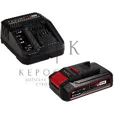 Комплект Einhell 18V 2,5Ah PXC Starter Kit (4512097) Устройство зарядное + аккумулятор