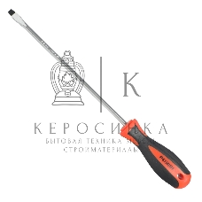 Отвертка Patriot SL6x200, CR-V, магнитная, двухкомпонентная рукоятка