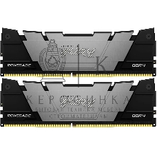 Оперативная память Kingston Fury Renegade, DDR4, 16GB (2x8GB), 4800MHz, CL19, DIMM, с радиатором, черный