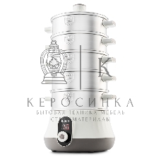 Пароварка электрическая Kitfort КТ-2035 600 Вт. Количество уровней: 5. Таймер приготовления: до 60 минут.