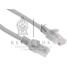 Патч-корд Premier PP6U-0.25M 10000Гбит/с UTP 4 пары cat.6 CCA molded 0.25м серый RJ-45 (m)-RJ-45 (m)