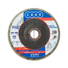 Круг лепестковый торцевой Edge by Patriot 150 ммx22,23 ммxP80