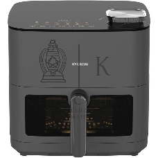 Аэрогриль Hyundai HYF-9085 темно-серый, 2000 Вт, 8 л, сенсор, 11 программ