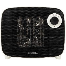 Тепловентилятор Centek CT-6023 белый/черный, 750/1500 Вт, 15 м2