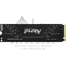 Накопитель SSD Kingston Fury Renegade, 1Tb, M.2(22x80мм), NVMe, PCIe 5.0 x4, 3D TLC, R/W 14200/11000Mb/s, IOPs 2 200 000/2 150 000, TbW 1000, DWPD 0.5 (12 мес)