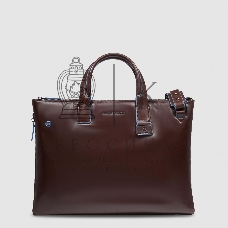 Сумка для ноутбука Piquadro Blue Square CA4021B2/MO коричневый натур.кожа