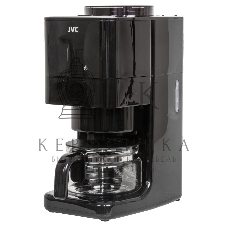 Кофеварка капельная JVC JK-CF37 черный, зерновой/молотый, 0.6 л, 730 Вт