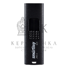 Флешка USB Smartbuy Fashion black (SB008GB3FSK), 8Gb, USB 3.0, R/W 100/60, черный
