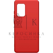 Чехол (клип-кейс) BORASCO Microfiber Case, для Samsung Galaxy A52, красный