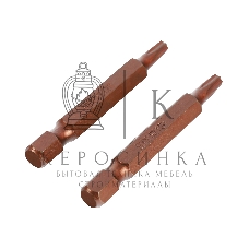 Бита EDGE by PATRIOT T20, сталь S2, длина 50 мм, 2шт в блистере