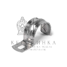 Скоба крепежная однолапковая Fortisflex СМО d38-40мм метал. оцинк. (уп.50шт)