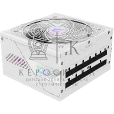 Блок питания Gigabyte ATX 1000W GP-AE1000PM PG5 ICE Gen.5 80 PLUS platinum (20+4pin) APFC 120мм fan 16xSATA Cab Manag RTL