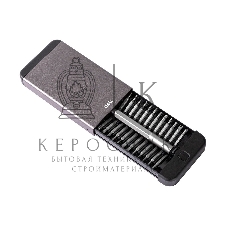 Набор прецизионных отверток Deli DL3525 25 предметов Корпус из алюминиевого сплава.