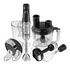 Блендер погружной Maunfeld MF-123SB PRO черный, 1000 Вт