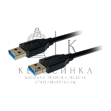 Кабель Bion удлинительный USB 3.0 AM/AM, 3 м, черный BXP-CCP-USB3-AMAM-030M